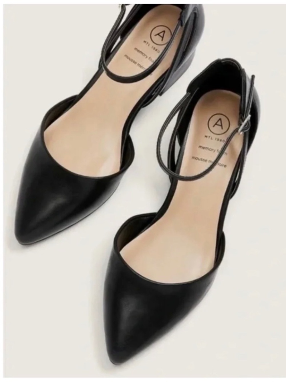 Ankle Strap Block Heel Shoe - Addition Elle